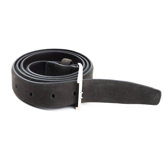 Ermenegildo Zegna Belt Men size 95 Dim Gray